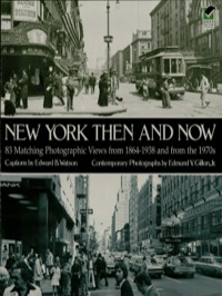 表紙画像: New York Then and Now 9780486233611