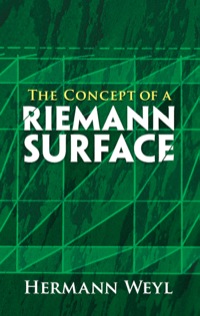 Cover image: The Concept of a Riemann Surface 9780486470047
