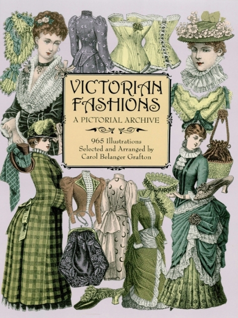 Victorian Fashions: A Pictorial Archive, 965 Illustrations - FULL INSTANT DOWNLOAD | PDF DOCX EPUB
