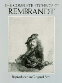 صورة الغلاف: The Complete Etchings of Rembrandt 9780486281810