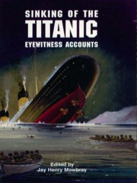 Omslagafbeelding: Sinking of the Titanic 9780486402987