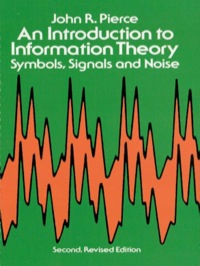 表紙画像: An Introduction to Information Theory 9780486240619