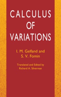 Cover image: Calculus of Variations 9780486414485