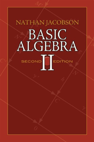 Cover image: Basic Algebra II 2nd edition 9780486471877