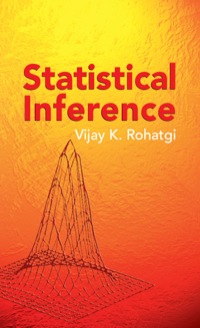 Cover image: Statistical Inference 9780486428123
