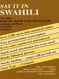 Cover image: Say It in Swahili 9780486227924
