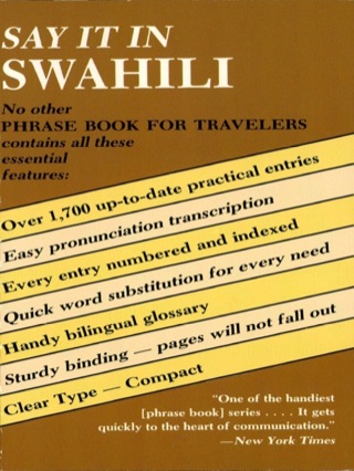 Cover image: Say It in Swahili 9780486227924