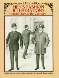 صورة الغلاف: Men's Fashion Illustrations from the Turn of the Century 9780486263533