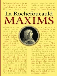 Imagen de portada: La Rochefoucauld Maxims 9780486451459