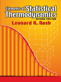 Omslagafbeelding: Elements of Statistical Thermodynamics 9780486449784