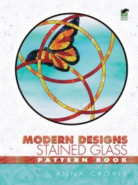 صورة الغلاف: Modern Designs Stained Glass Pattern Book 9780486446622