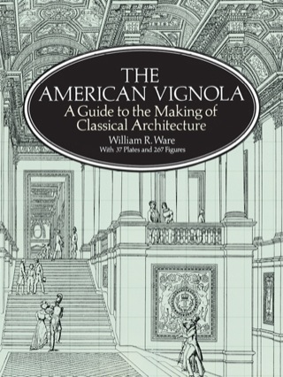 Cover image: The American Vignola 9780486283104