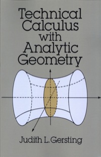 Imagen de portada: Technical Calculus with Analytic Geometry 9780486673431