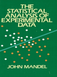 Cover image: The Statistical Analysis of Experimental Data 9780486646664