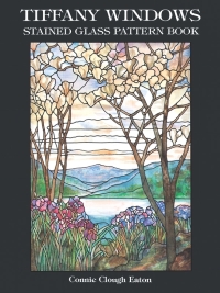 صورة الغلاف: Tiffany Windows Stained Glass Pattern Book 9780486298535
