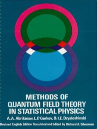 Imagen de portada: Methods of Quantum Field Theory in Statistical Physics 9780486632285