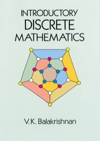 Imagen de portada: Introductory Discrete Mathematics 9780486691152
