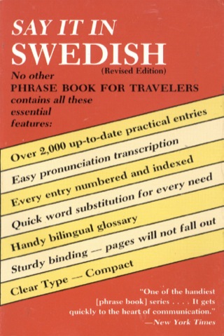 صورة الغلاف: Say It in Swedish (Revised) 9780486208121