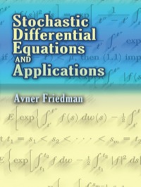 表紙画像: Stochastic Differential Equations and Applications 9780486453590
