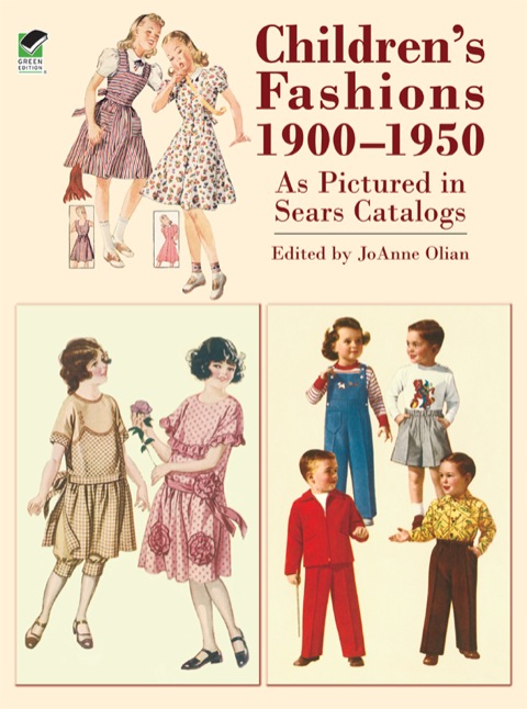 Children's Fashions 1900-1950 As Pictured in Sears Catalogs - FULL INSTANT DOWNLOAD | PDF DOCX EPUB
