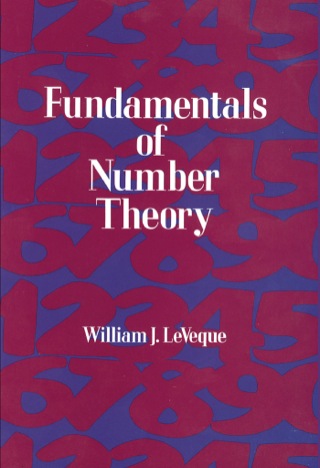 Cover image: Fundamentals of Number Theory 9780486689067