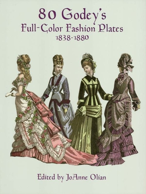 80 Godey's Full-Color Fashion Plates: 1838-1880 - FULL INSTANT DOWNLOAD | PDF DOCX EPUB