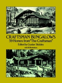 Cover image: Craftsman Bungalows 9780486258294