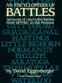 صورة الغلاف: An Encyclopedia of Battles 9780486249131
