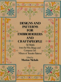 Cover image: Designs and Patterns for Embroiderers and Craftspeople 9780486230306