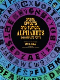 Cover image: Special Effects and Topical Alphabets 9780486236575