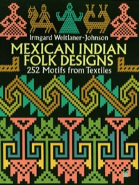 صورة الغلاف: Mexican Indian Folk Designs 9780486275246