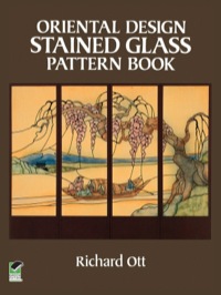 صورة الغلاف: Oriental Design Stained Glass Pattern Book 9780486252292