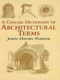 Imagen de portada: A Concise Dictionary of Architectural Terms 9780486433028