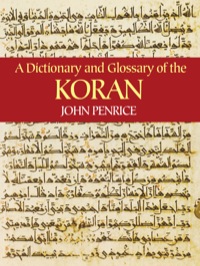 Omslagafbeelding: A Dictionary and Glossary of the Koran 9780486434391