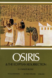Imagen de portada: Osiris and the Egyptian Resurrection, Vol. 1 9780486227801