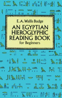 Imagen de portada: Egyptian Hieroglyphic Reading Book for Beginners 9780486274867