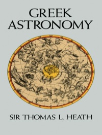 Cover image: Greek Astronomy 9780486266206