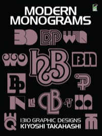 表紙画像: Modern Monograms 9780486247885