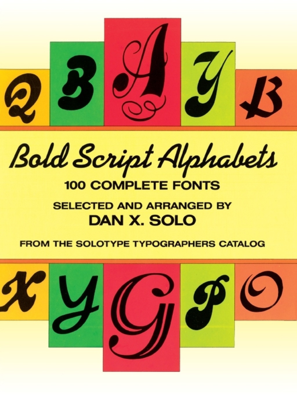 Bold Script Alphabets (eBook)
