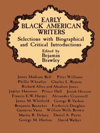 表紙画像: Early Black American Writers 9780486226231
