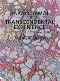 صورة الغلاف: Paranormal and Transcendental Experience 9780486261676