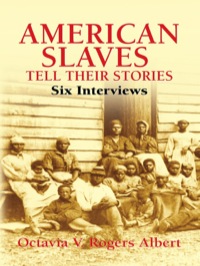 Imagen de portada: American Slaves Tell Their Stories 9780486441900