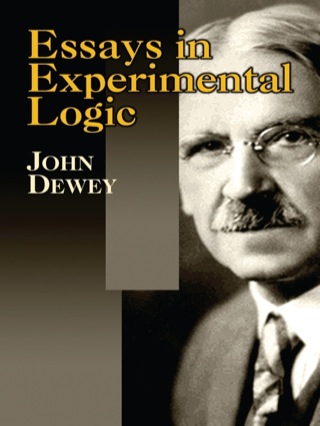 Imagen de portada: Essays in Experimental Logic 9780486437484