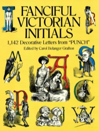 صورة الغلاف: Fanciful Victorian Initials 9780486246048