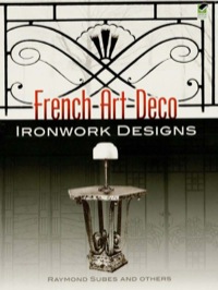 Cover image: French Art Deco Ironwork Designs 9780486454597