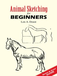 صورة الغلاف: Animal Sketching for Beginners 9780486451305