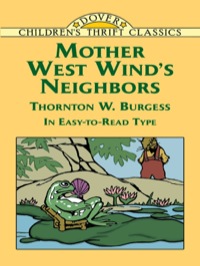 Imagen de portada: Mother West Wind's Neighbors 9780486428468