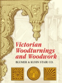 Omslagafbeelding: Victorian Woodturnings and Woodwork 9780486451145