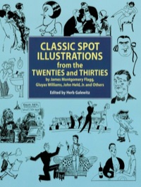 Omslagafbeelding: Classic Spot Illustrations from the Twenties and Thirties 9780486410630