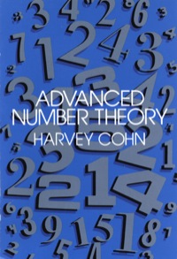 Cover image: Advanced Number Theory 9780486640235